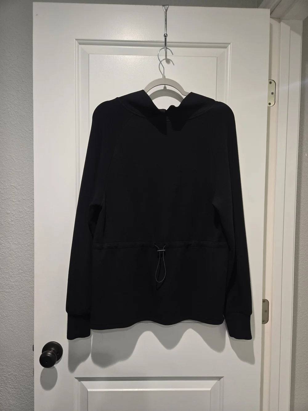 Varley Arcola Black Double Soft Sweatshirt with Cinch Waist Size Extra Small - Picture 5 of 10